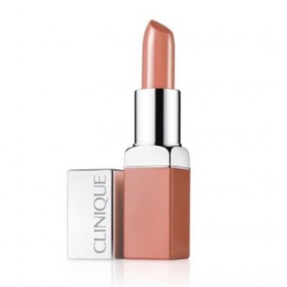 💋NIB💋CLINIQUE ✨Nude Pop✨ Pop Lip Colour + Primer
